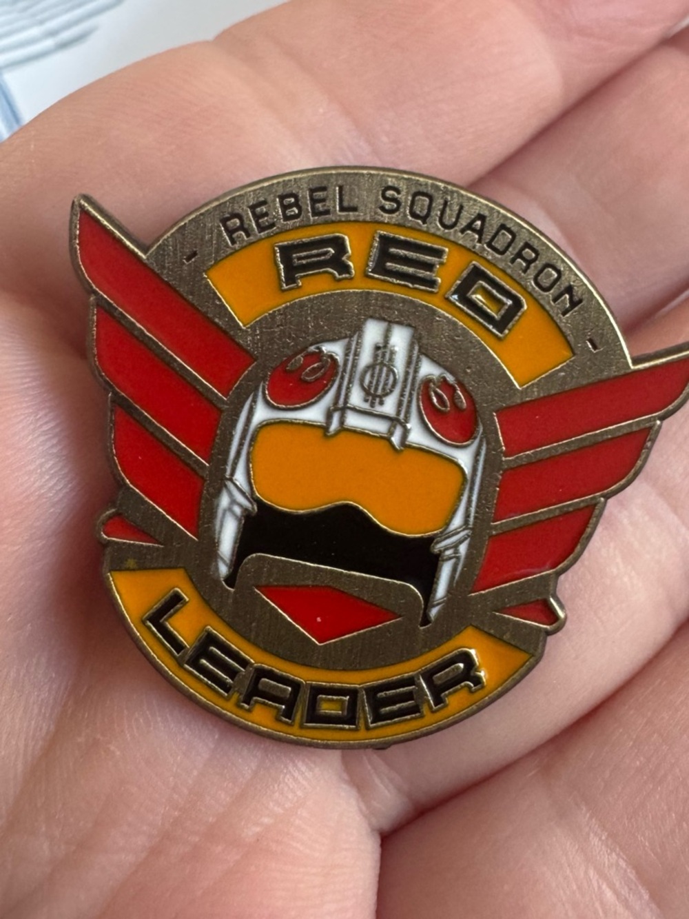Disney Parks Star Wars Rebel Squadron Red Leader Rogue One Pin